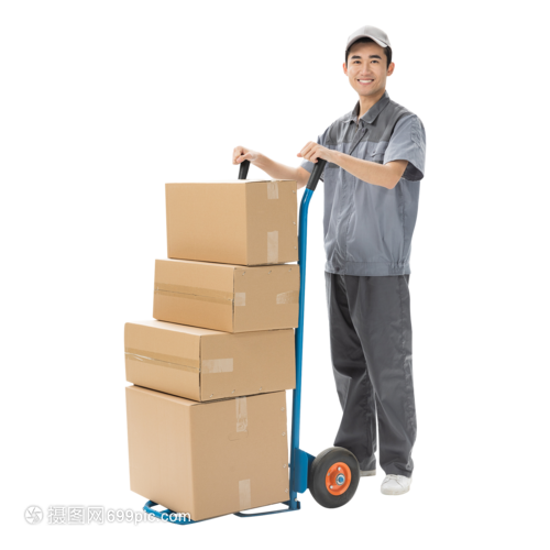 城市動(dòng)脈的守護(hù)者 快遞員推貨攬件派送的配送服務(wù)